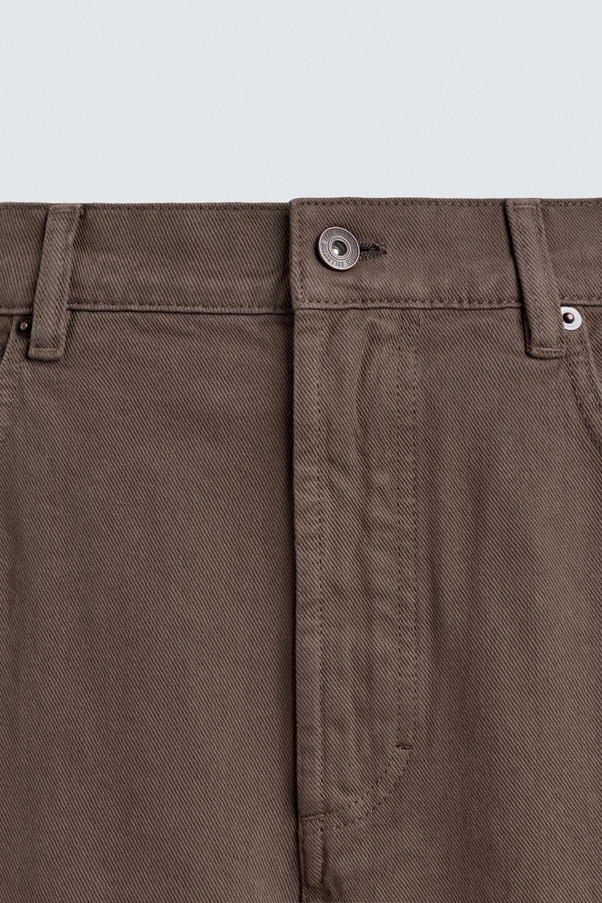 WASHED STRAIGHT FIT JEANS